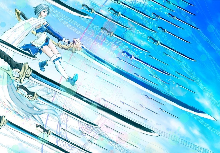 miki sayaka (fate and 2 more) drawn by hakuaki