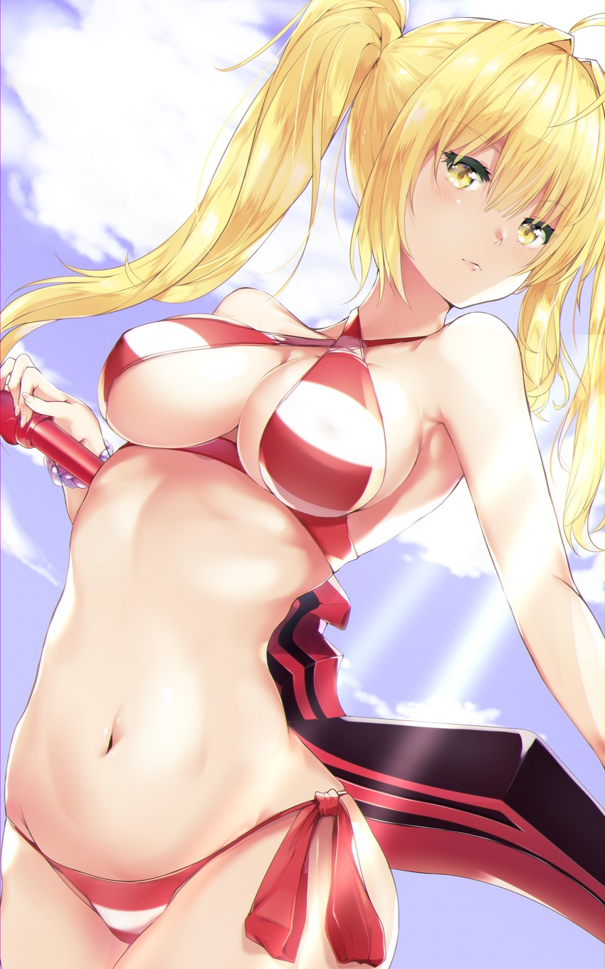nero claudius (fate and 1 more) drawn by suwakana