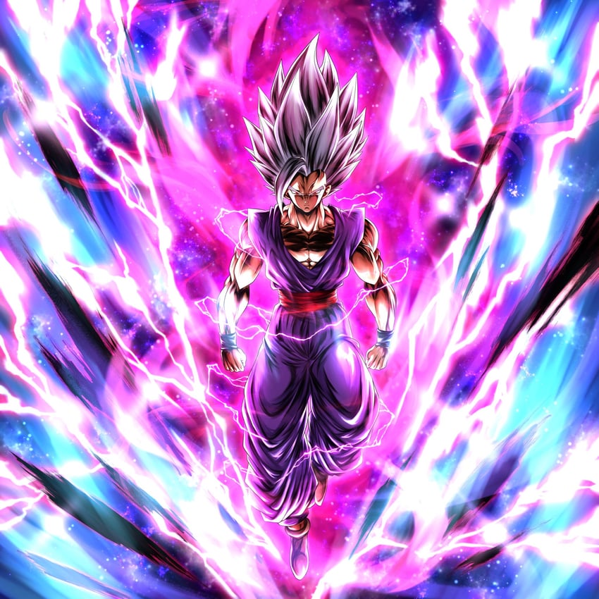 son gohan and gohan beast (dragon ball and 3 more) drawn by suigetu26