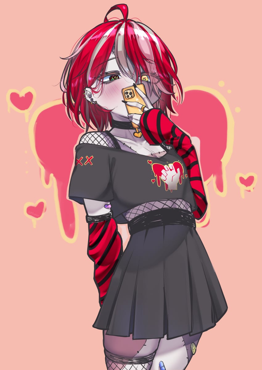 kureiji ollie (hololive and 1 more) drawn by kghazir