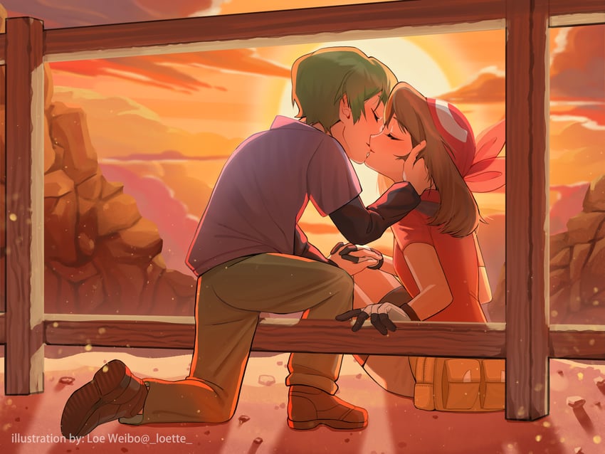 may and drew (pokemon and 1 more) drawn by loe_(pixiv4841670)