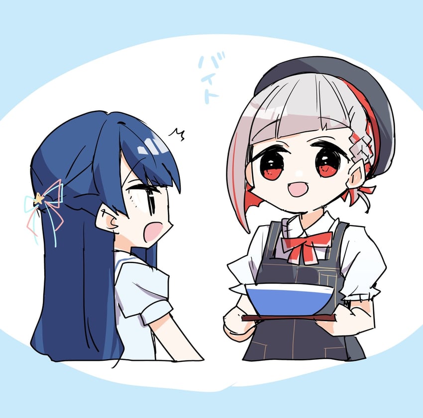 murano sayaka and yugiri tsuzuri (love live! and 2 more) drawn by kanduki_kamibukuro