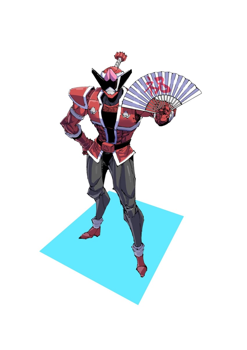 donmomotarou (super sentai and 1 more) drawn by ichitaka_(1015ichitaka)