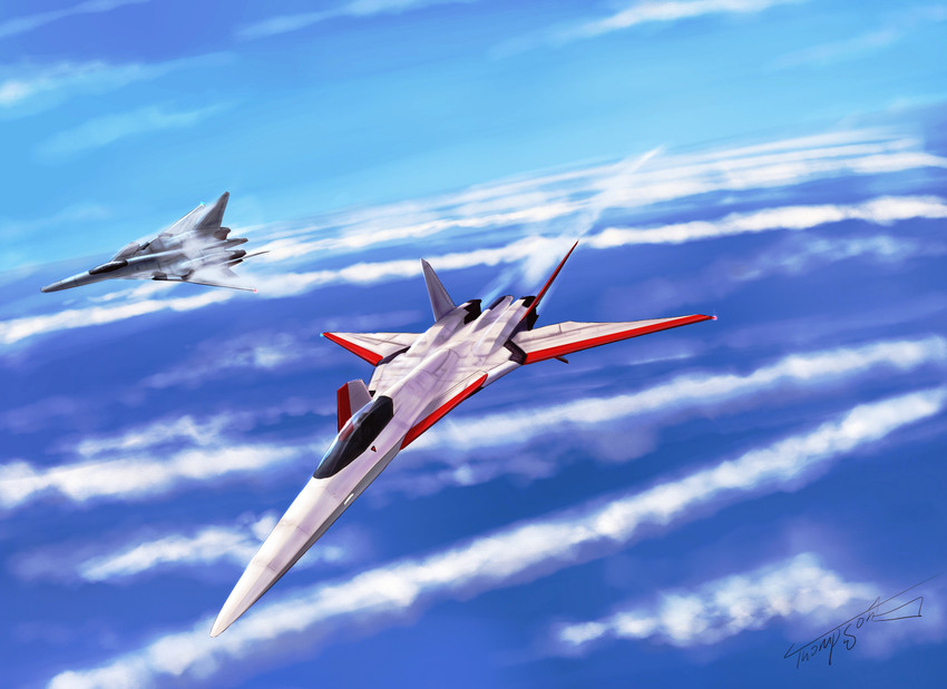 ace combat and 1 more drawn by thompson_(solowingfh)