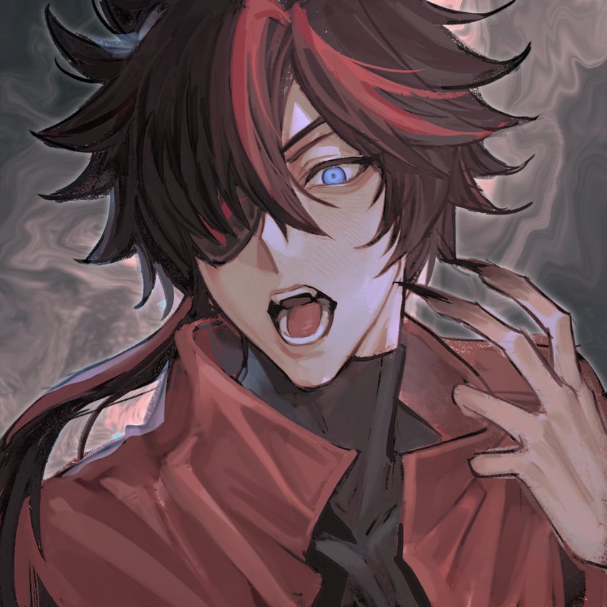 red velvet cookie (cookie run and 1 more) drawn by 00009742bug