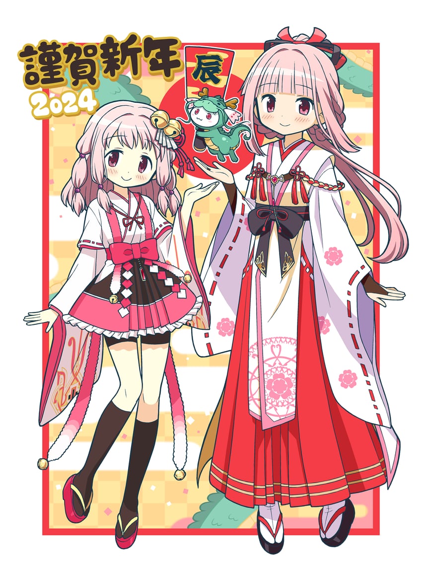 tamaki iroha, tamaki ui, and small kyubey (mahou shoujo madoka magica and 1 more) drawn by gecchu