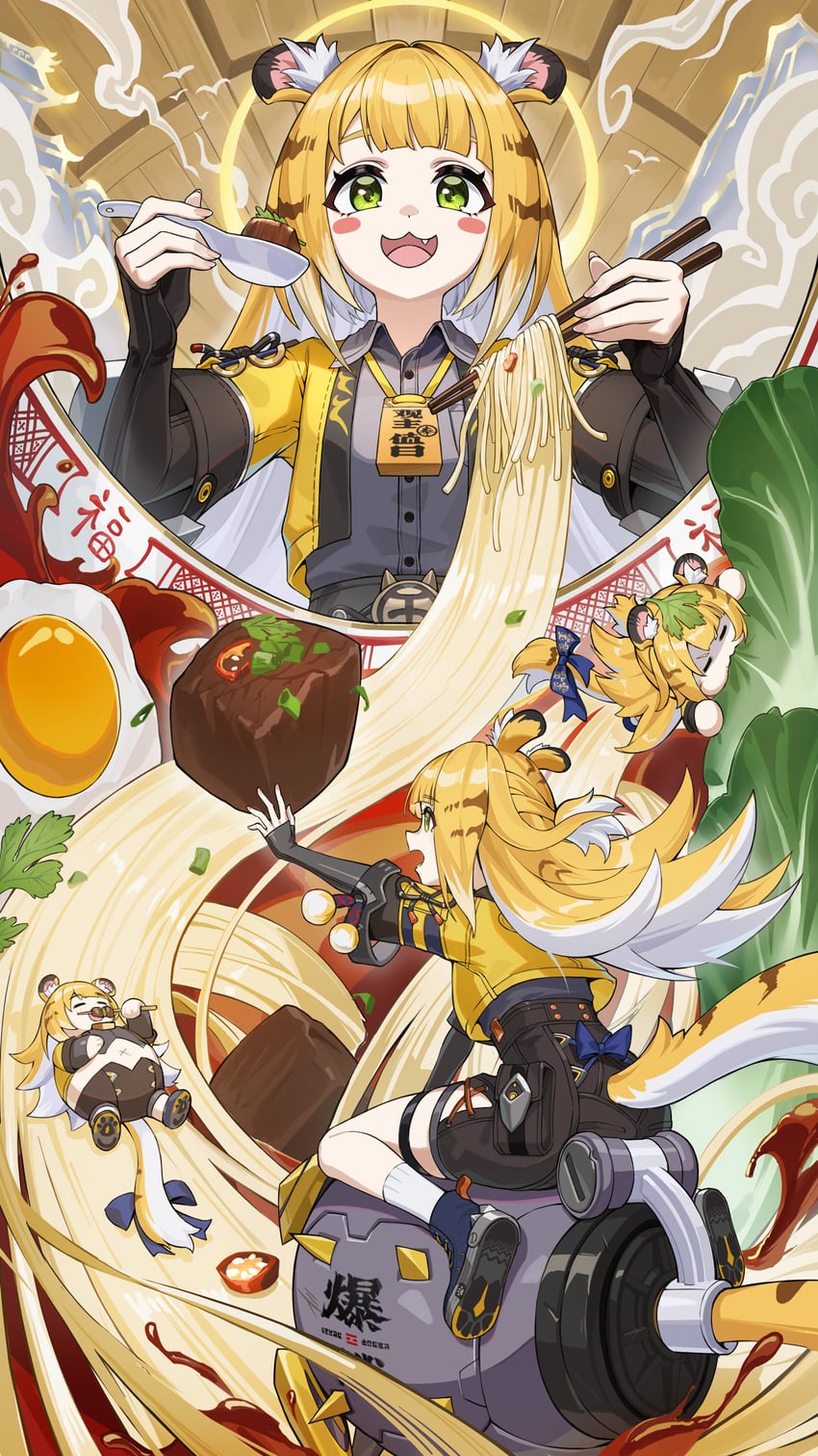 ju fufu and hu wei (zenless zone zero) drawn by rx-c