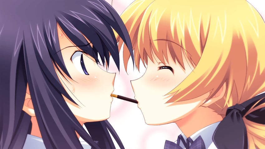 orihara kozue and aoi sena (chaos;head and 1 more) drawn by matsuo_yukihiro