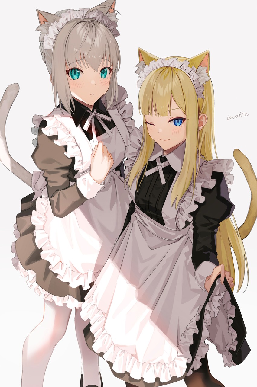 reines el-melloi archisorte and gray (fate and 1 more) drawn by motto_(night_wear)