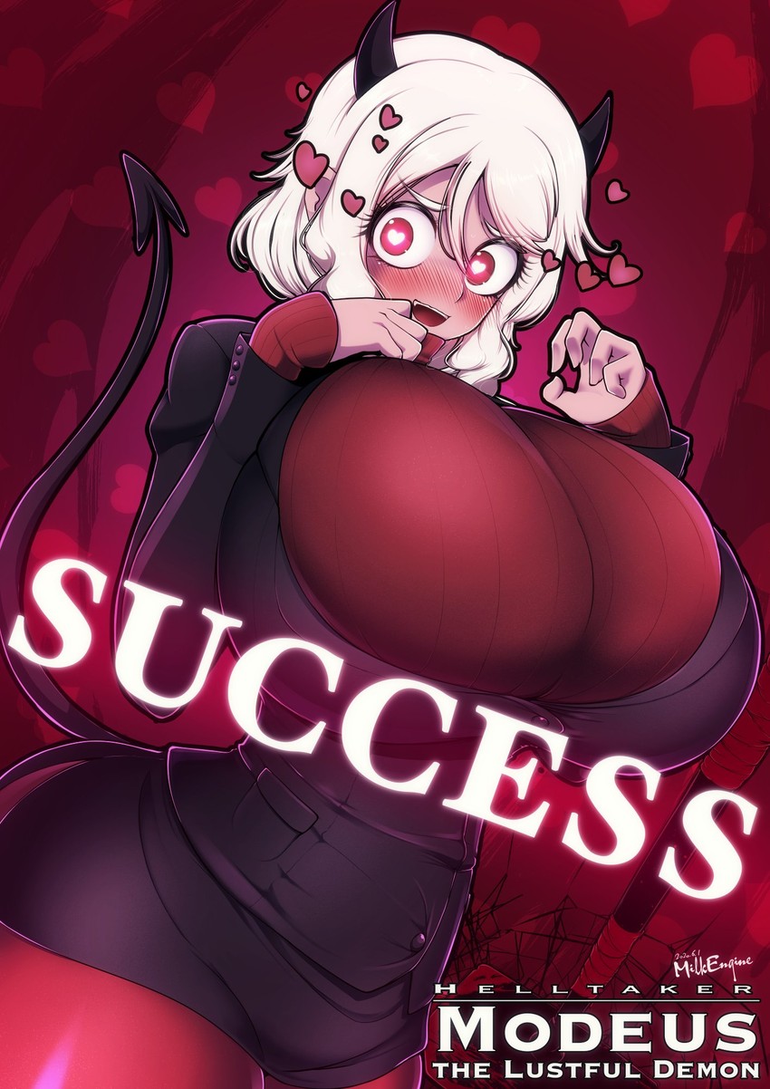 modeus (helltaker) drawn by kyosuke_fujiwara
