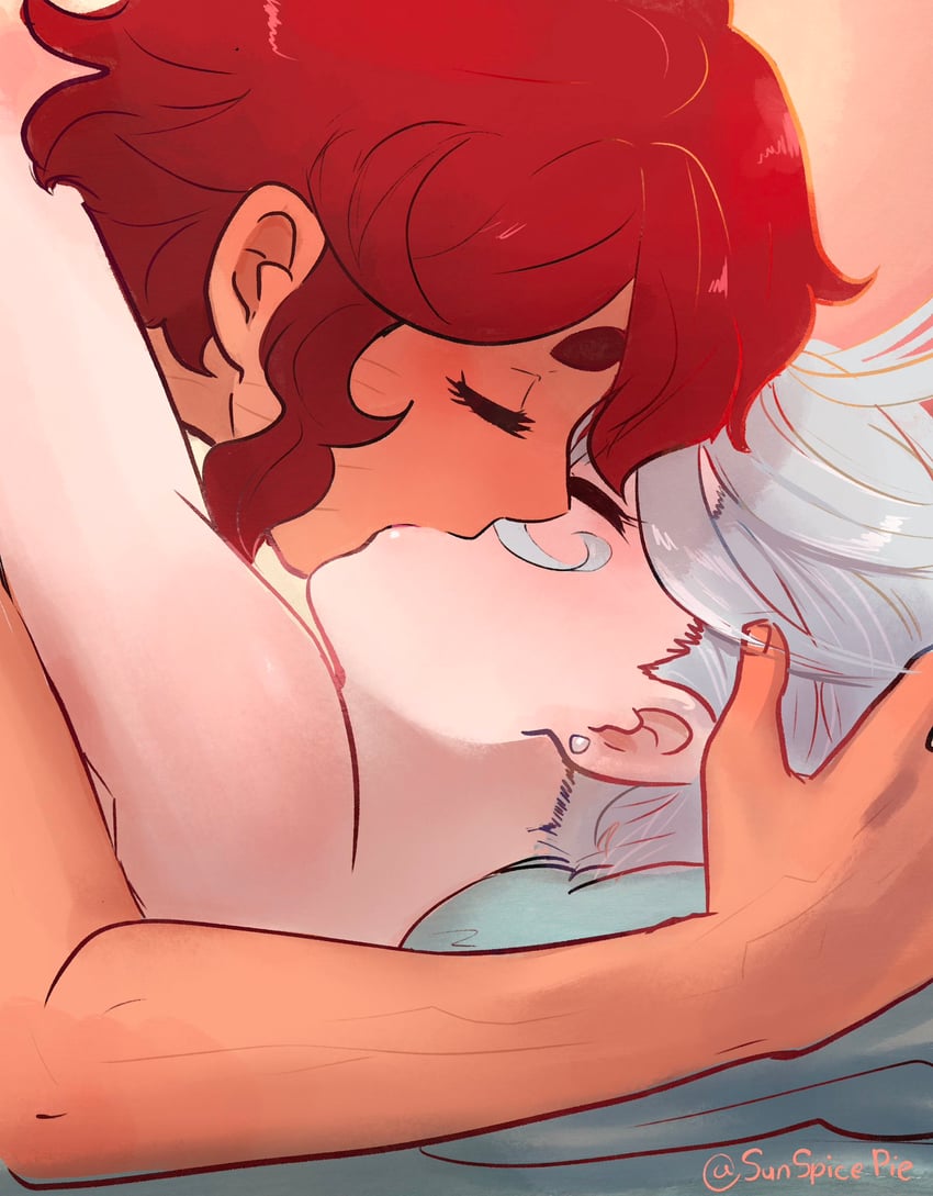 suletta mercury and miorine rembran (gundam and 1 more) drawn by sunspicepie