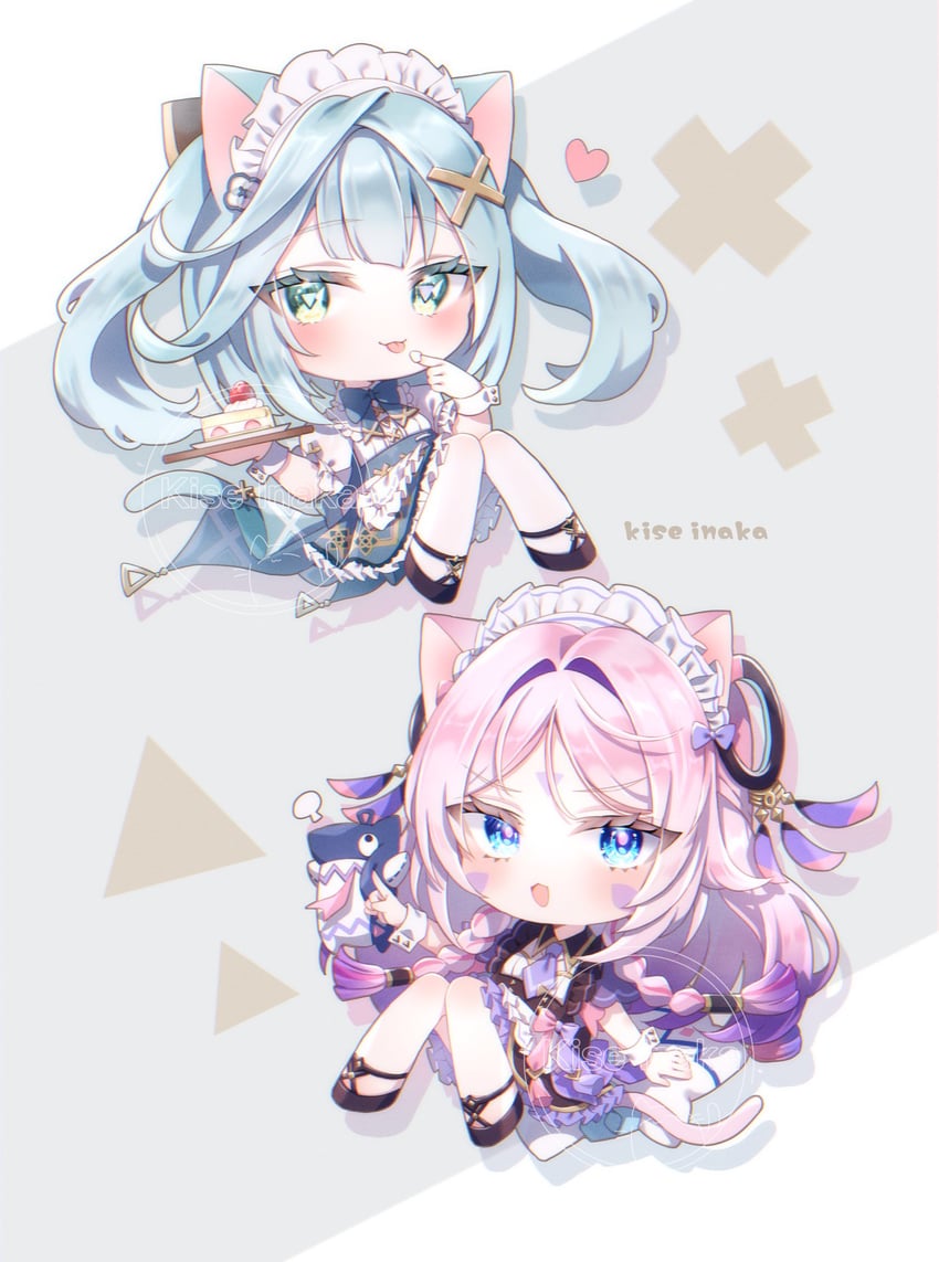 citlali, itzpapa, citlalin, and faruzan (genshin impact) drawn by kise_inaka
