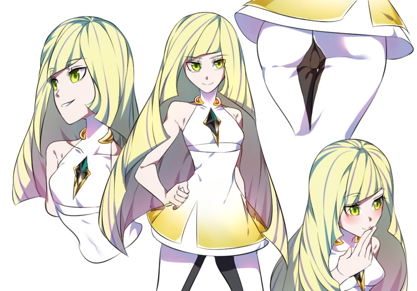 lusamine (pokemon and 1 more) drawn by geroro44