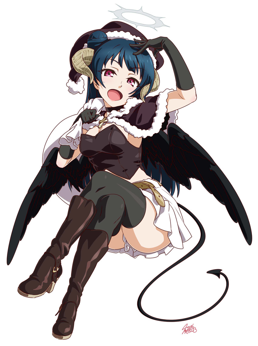 tsushima yoshiko (love live! and 1 more) drawn by takeya_yuuki