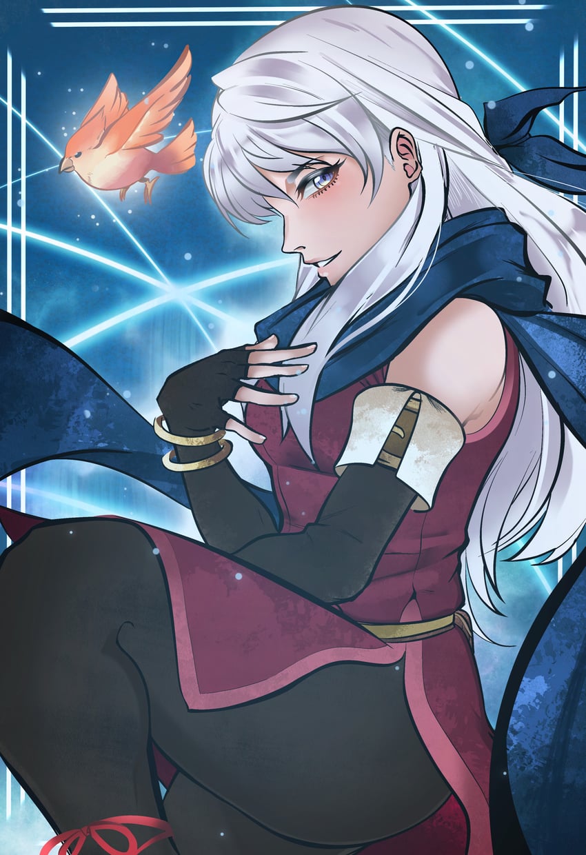 yune and micaiah (fire emblem and 2 more) drawn by zantetsukennn