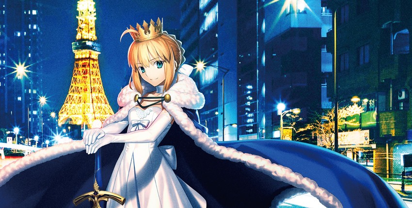 artoria pendragon and saber (fate and 1 more) drawn by takeuchi_takashi