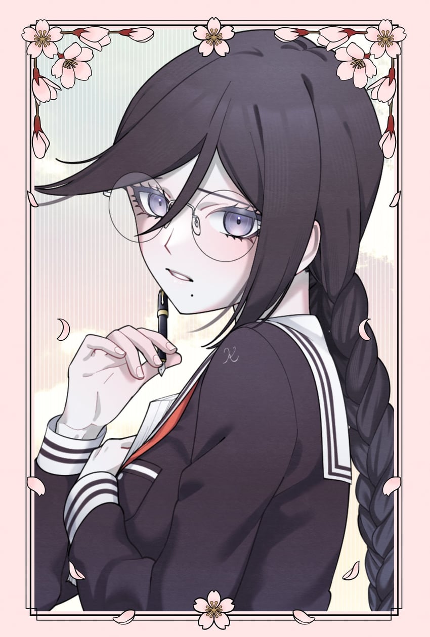 fukawa toko (danganronpa and 1 more) drawn by ling_yun_(amadare0803)