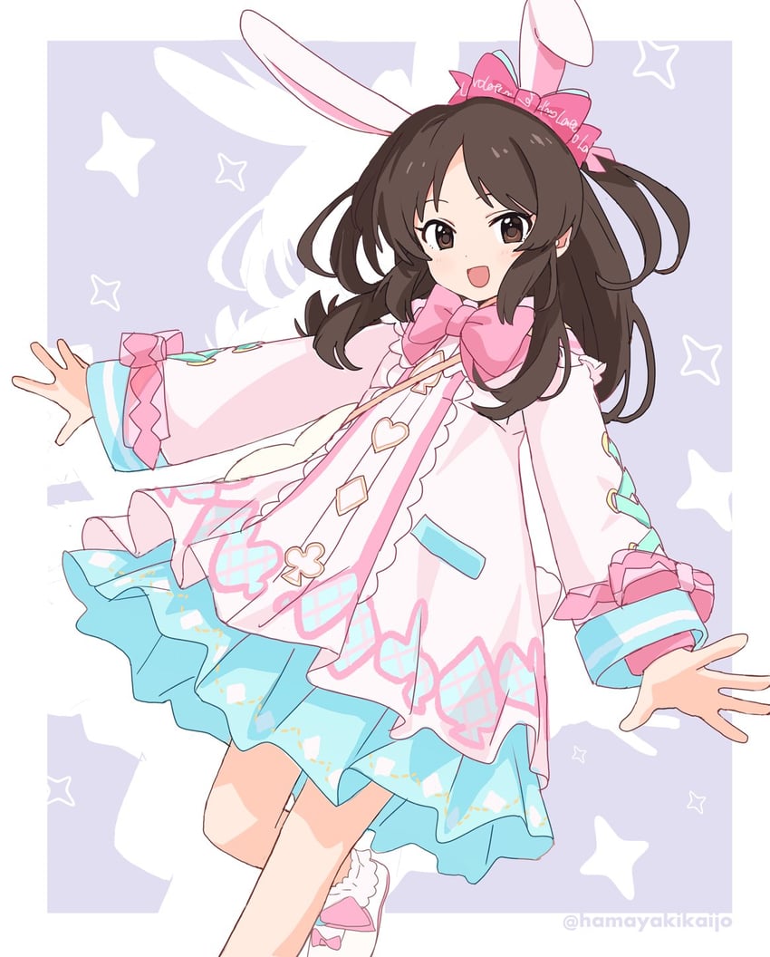 tachibana arisu (idolmaster and 2 more) drawn by hamayakikaijo