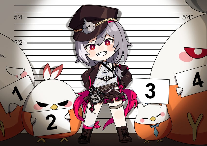 herrscher of sentience and jingwei (honkai and 1 more) drawn by meuwzza_(me_zwa)