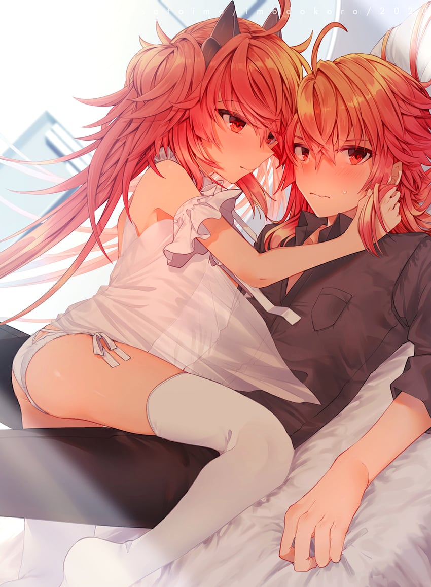 rama and sita (fate and 2 more) drawn by satoimo_(3311_mi)