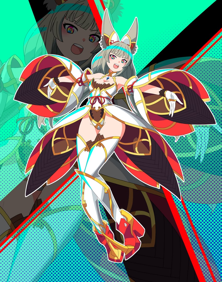 nia (xenoblade chronicles and 1 more) drawn by g_u_g_zy