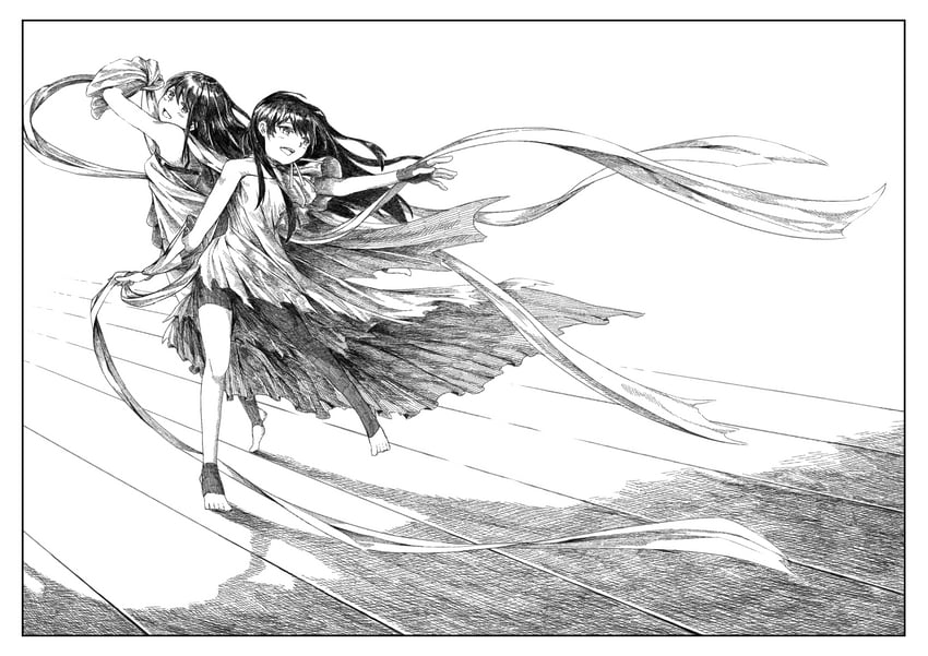 nanami touko and nanakura rin (yagate kimi ni naru and 1 more) drawn by drawfag
