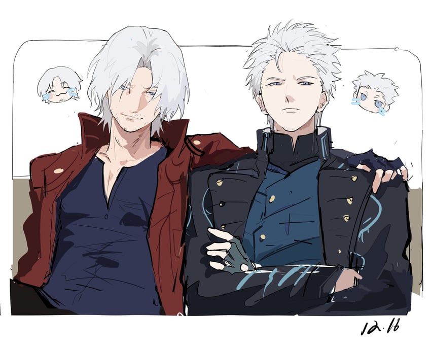 dante and vergil (devil may cry and 1 more) drawn by utopia_87115256