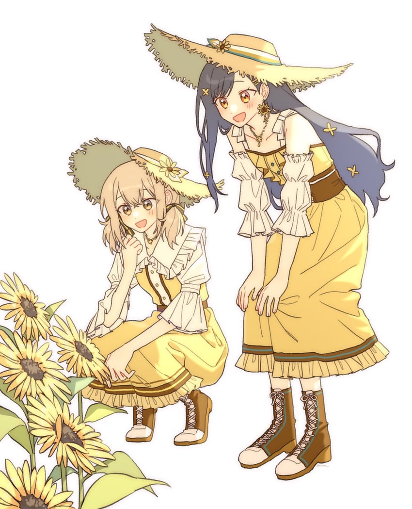 shiraishi an and azusawa kohane (project sekai) drawn by cocov