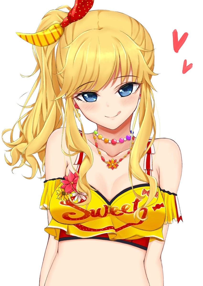 ohtsuki yui (idolmaster and 2 more) drawn by palu_39