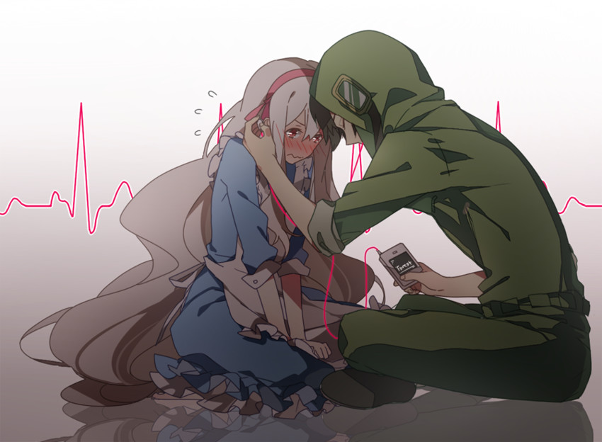 kozakura marry and seto kousuke (vocaloid and 2 more) drawn by ikasemih