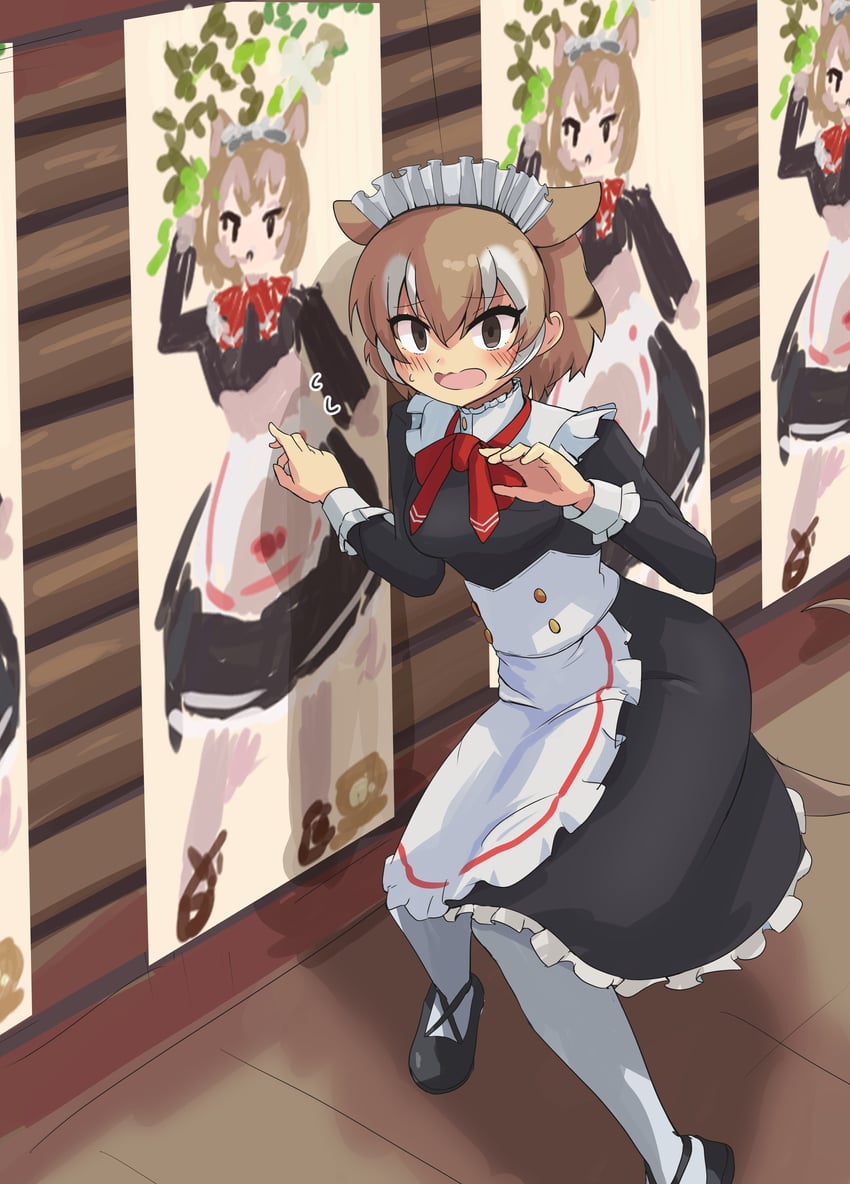 thylacine (kemono friends and 1 more) drawn by hane_(kirschbaum)