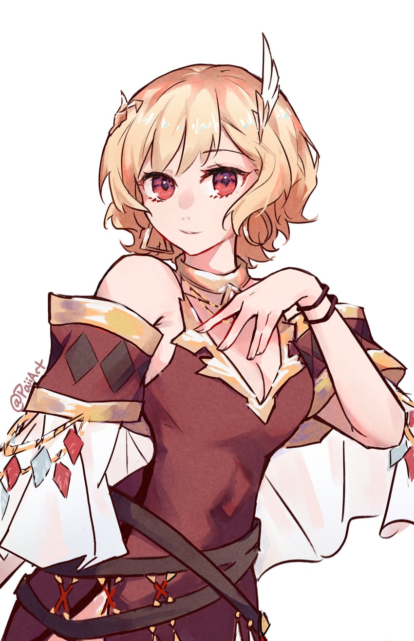 citrinne (fire emblem and 1 more) drawn by paiiart