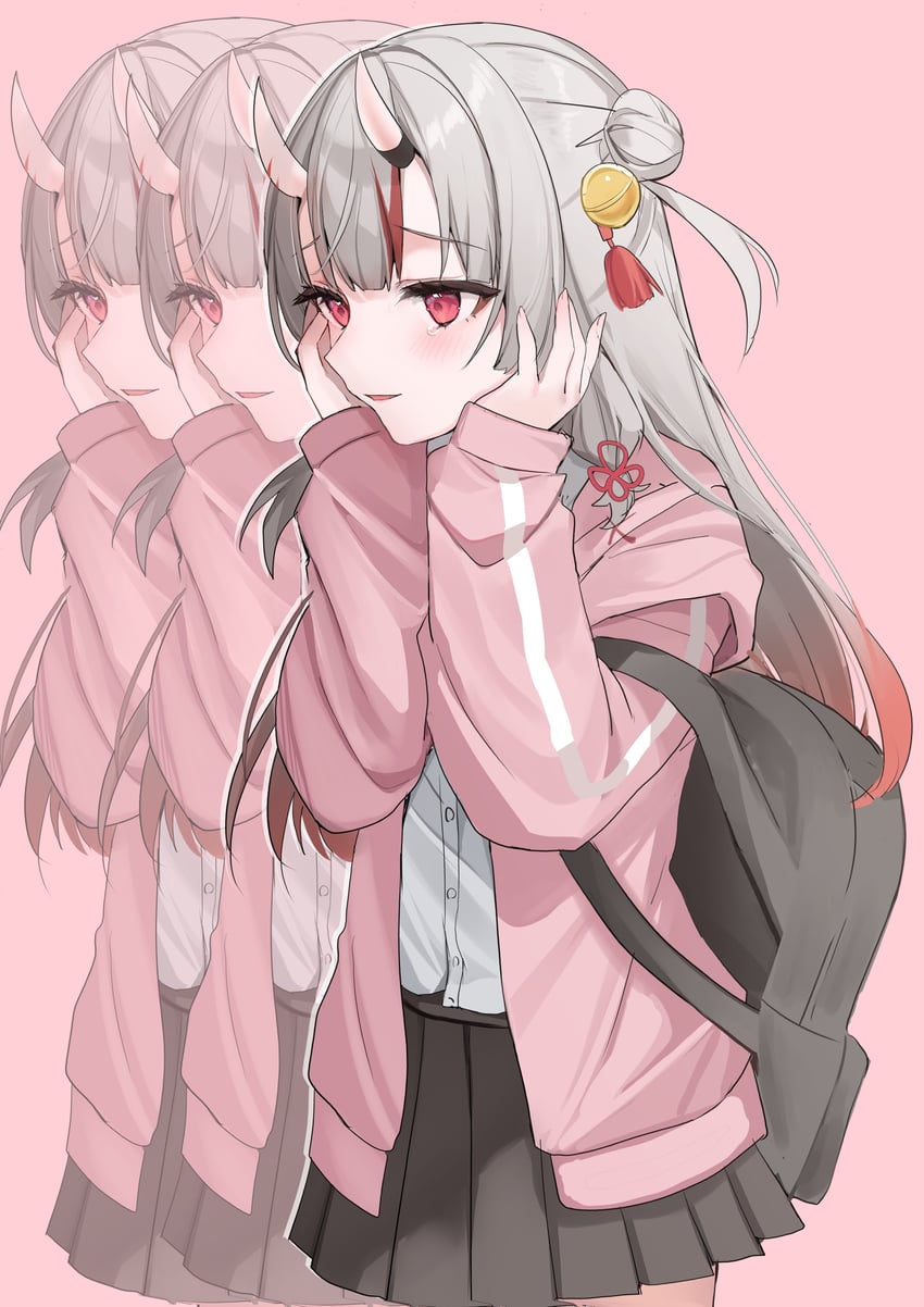 nakiri ayame (hololive and 2 more) drawn by iruka3