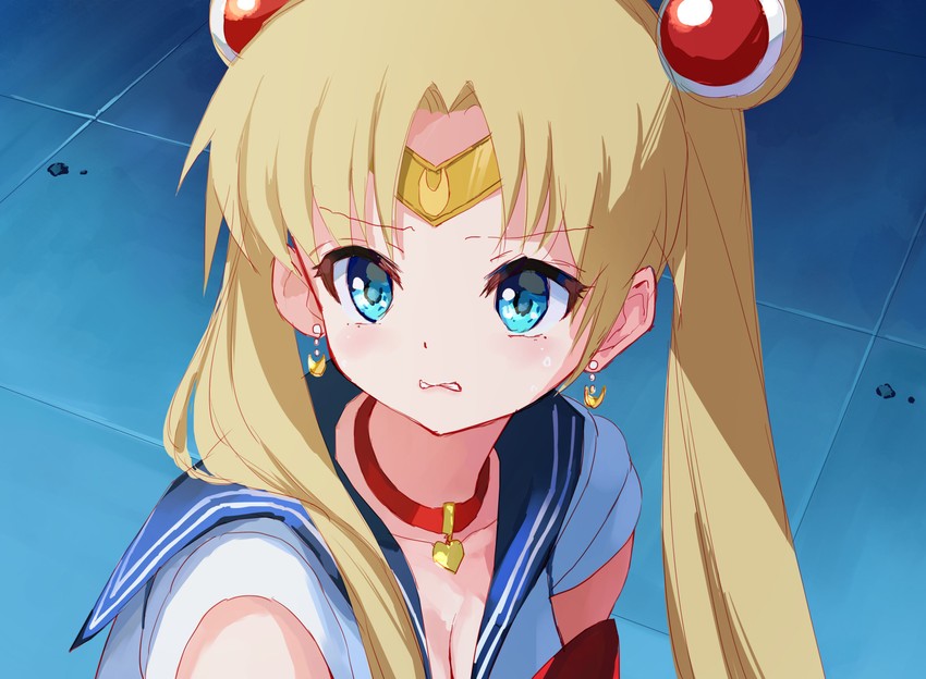 tsukino usagi and sailor moon (bishoujo senshi sailor moon and 1 more) drawn by takepon1123