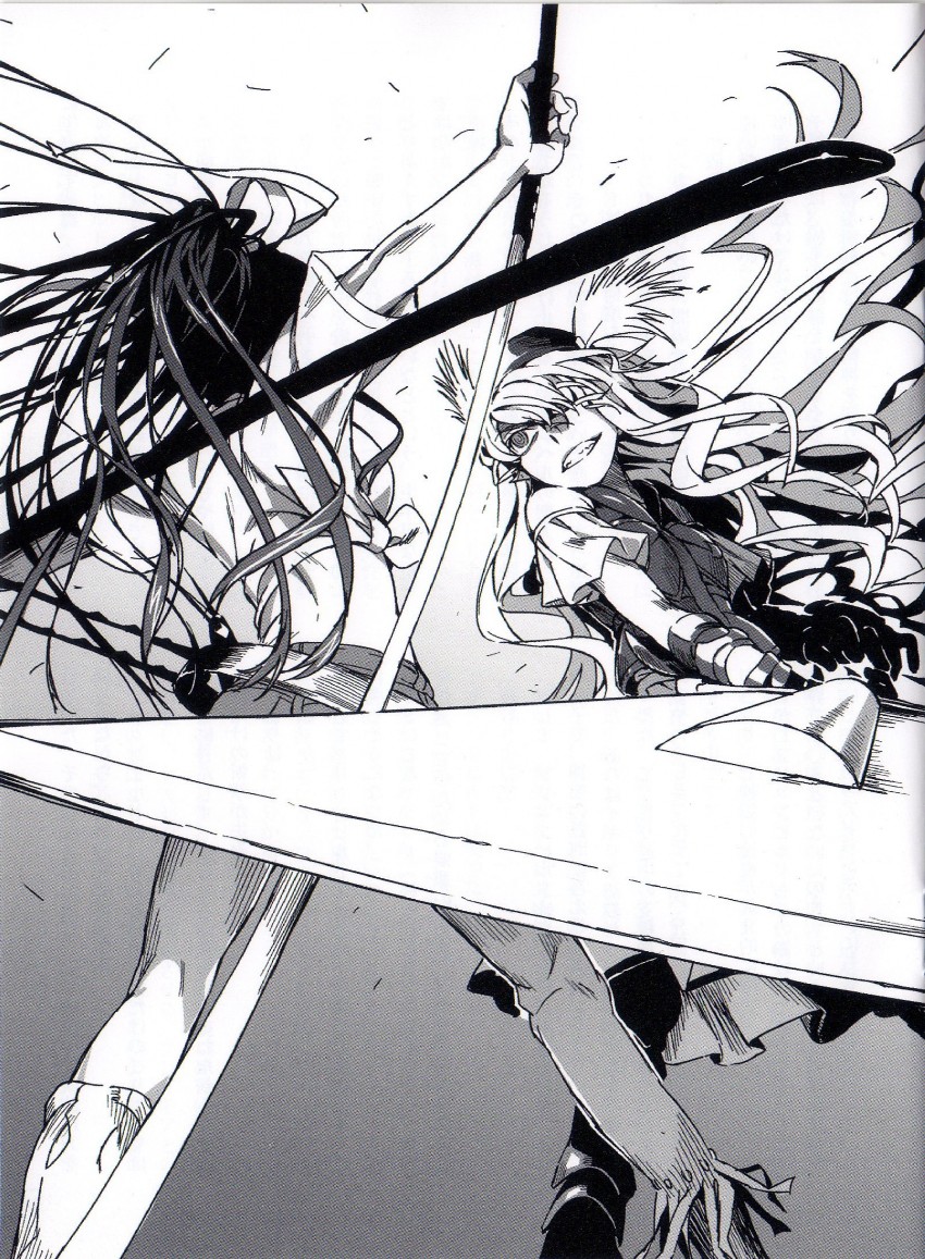 kanzaki kaori and brunhild eiktobel (toaru majutsu no index and 1 more) drawn by haimura_kiyotaka