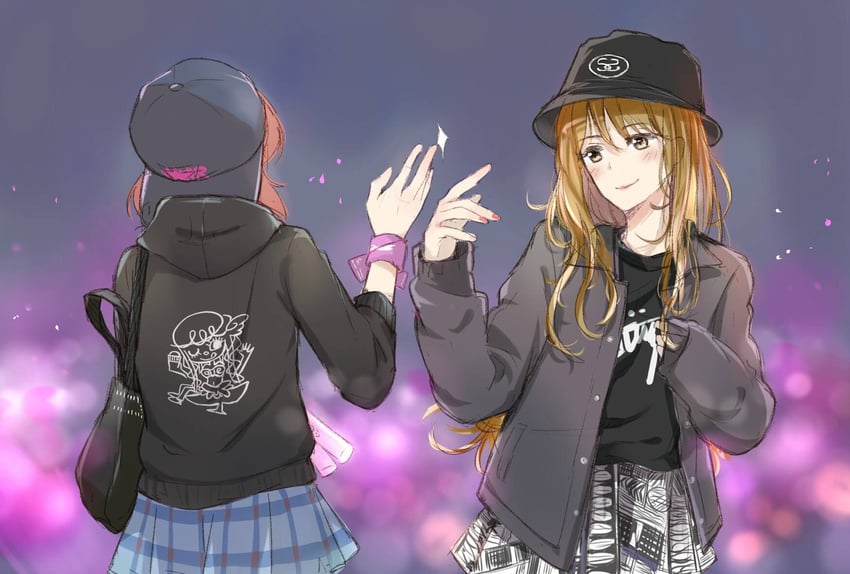 nishikino maki and pile (love live! and 1 more) drawn by eris.y_(7hai)