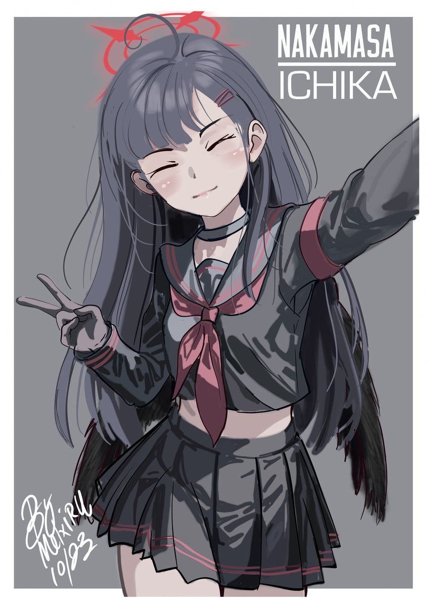 ichika (blue archive) drawn by melissa_v2