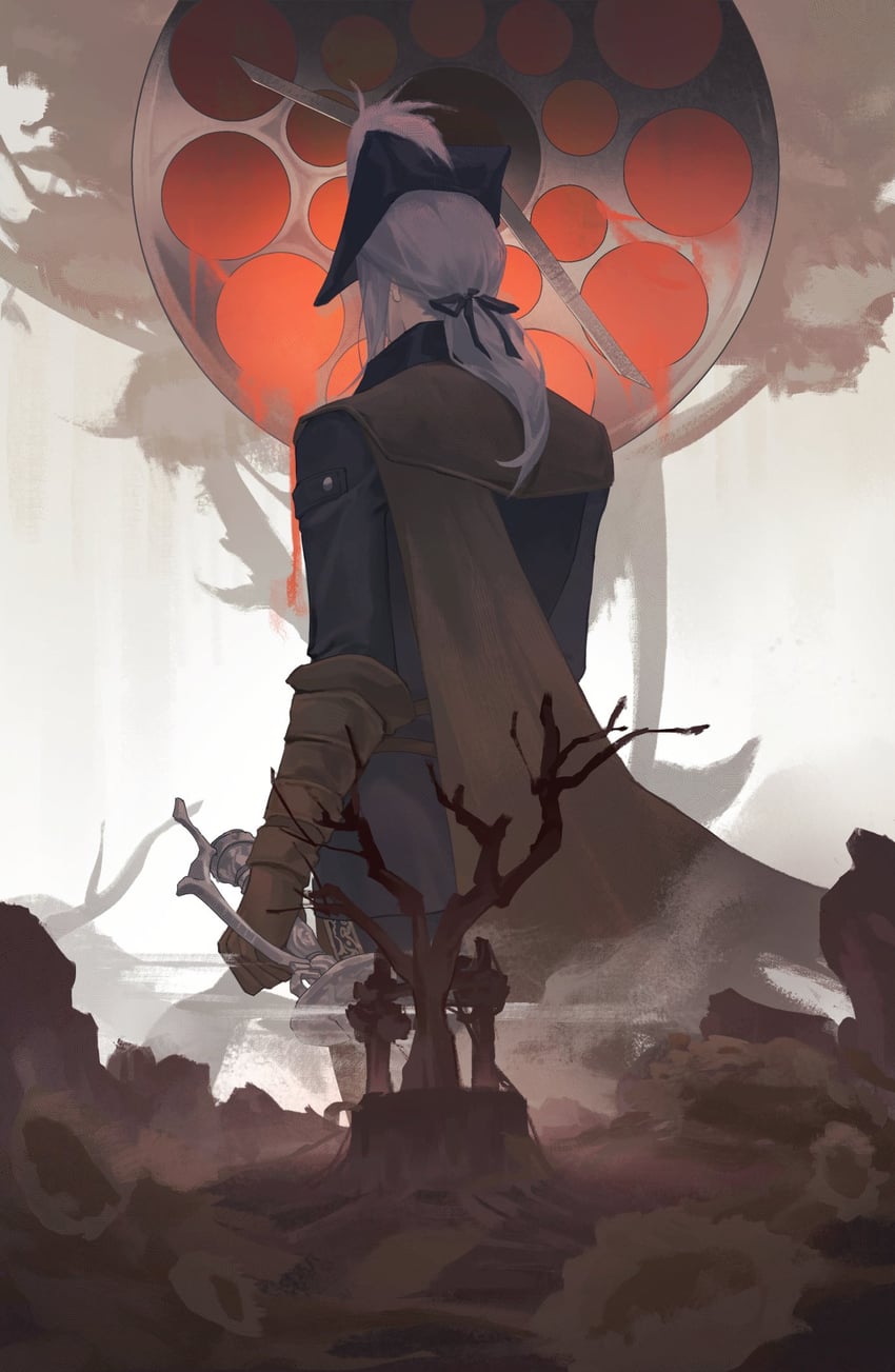 lady maria of the astral clocktower (bloodborne) drawn by geranbb