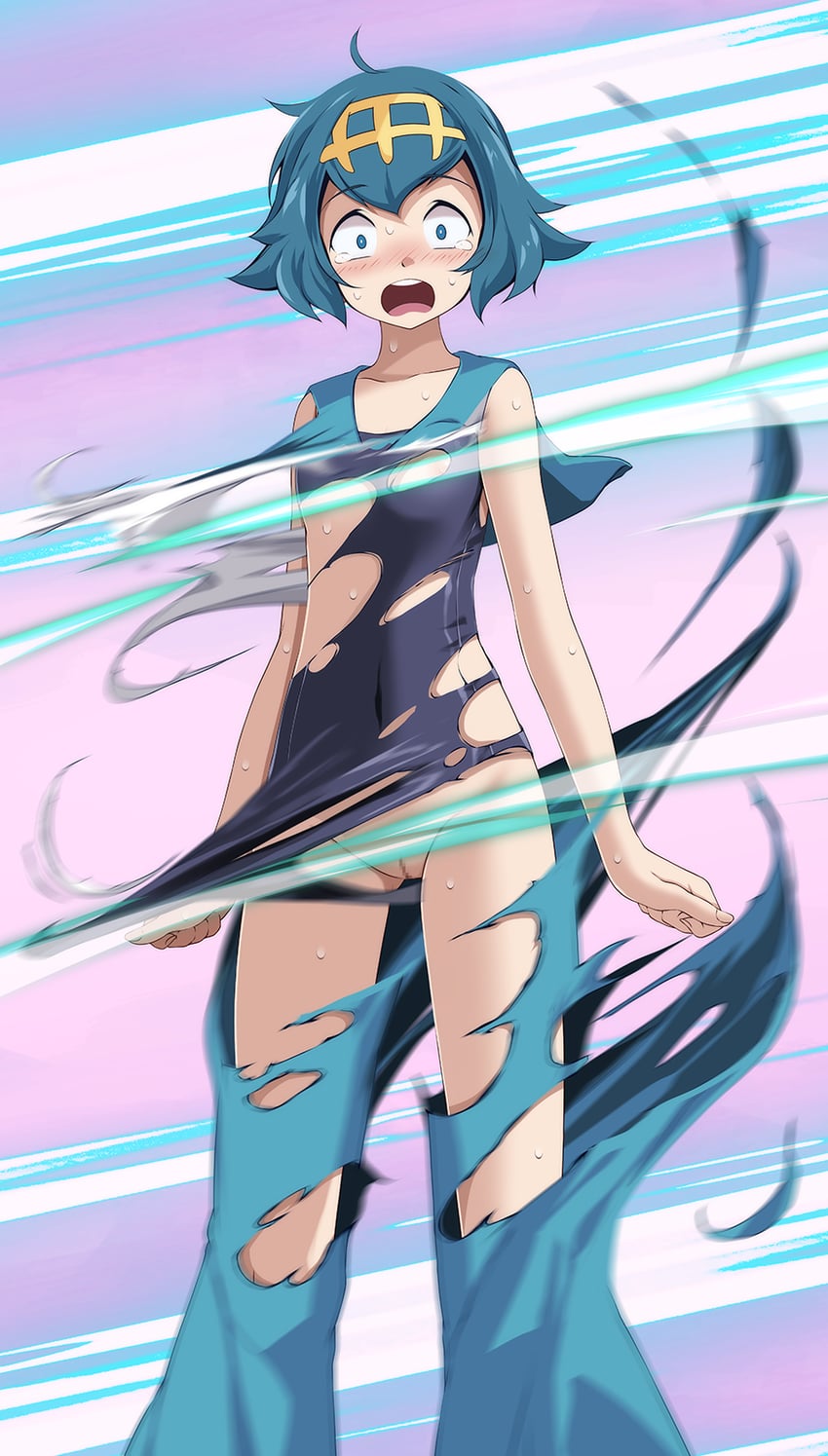 lana (pokemon and 1 more) drawn by tsukishiro_saika