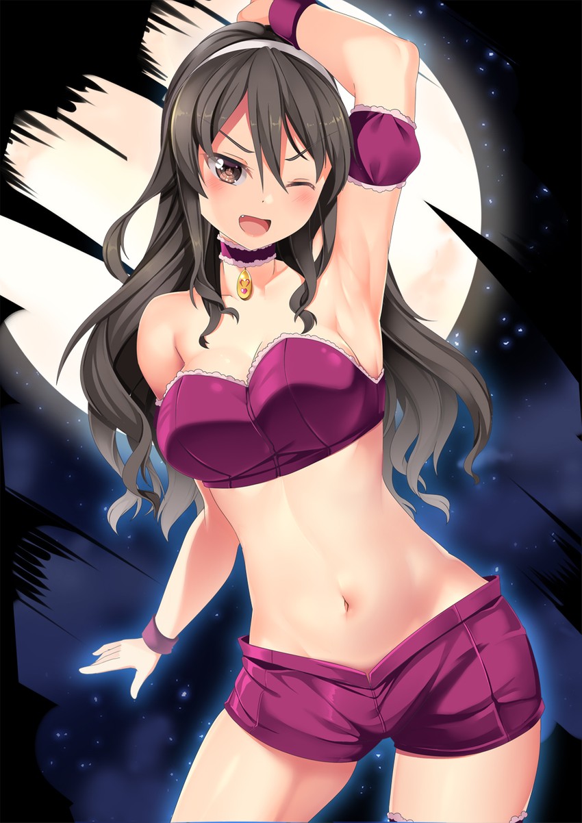 ashigara, fujiwara zakuro, and mew zakuro (kantai collection and 1 more) drawn by yasume_yukito