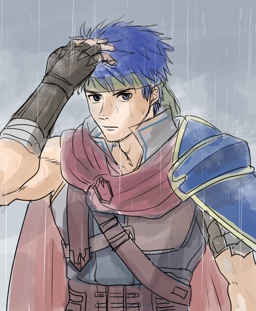 ike (fire emblem and 1 more) drawn by marukubi9595