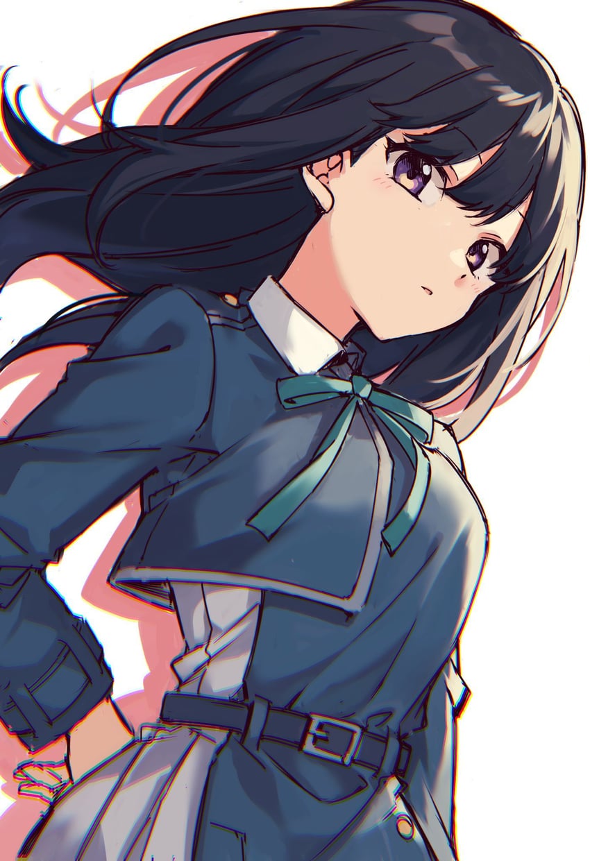 inoue takina (lycoris recoil) drawn by natsu_(n2wrb)