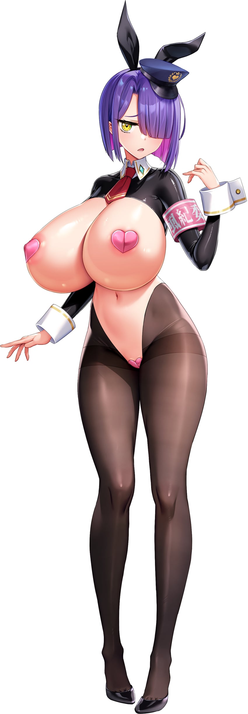giltia lu dorud (motto! haramase! honoo no oppai isekai oppai bunny gakuen!) drawn by derauea