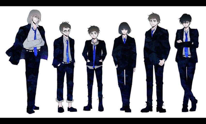 howl pendragon, haku, ashitaka, pazu, tombo, and 1 more (studio ghibli and 6 more) drawn by shima_(12216388)