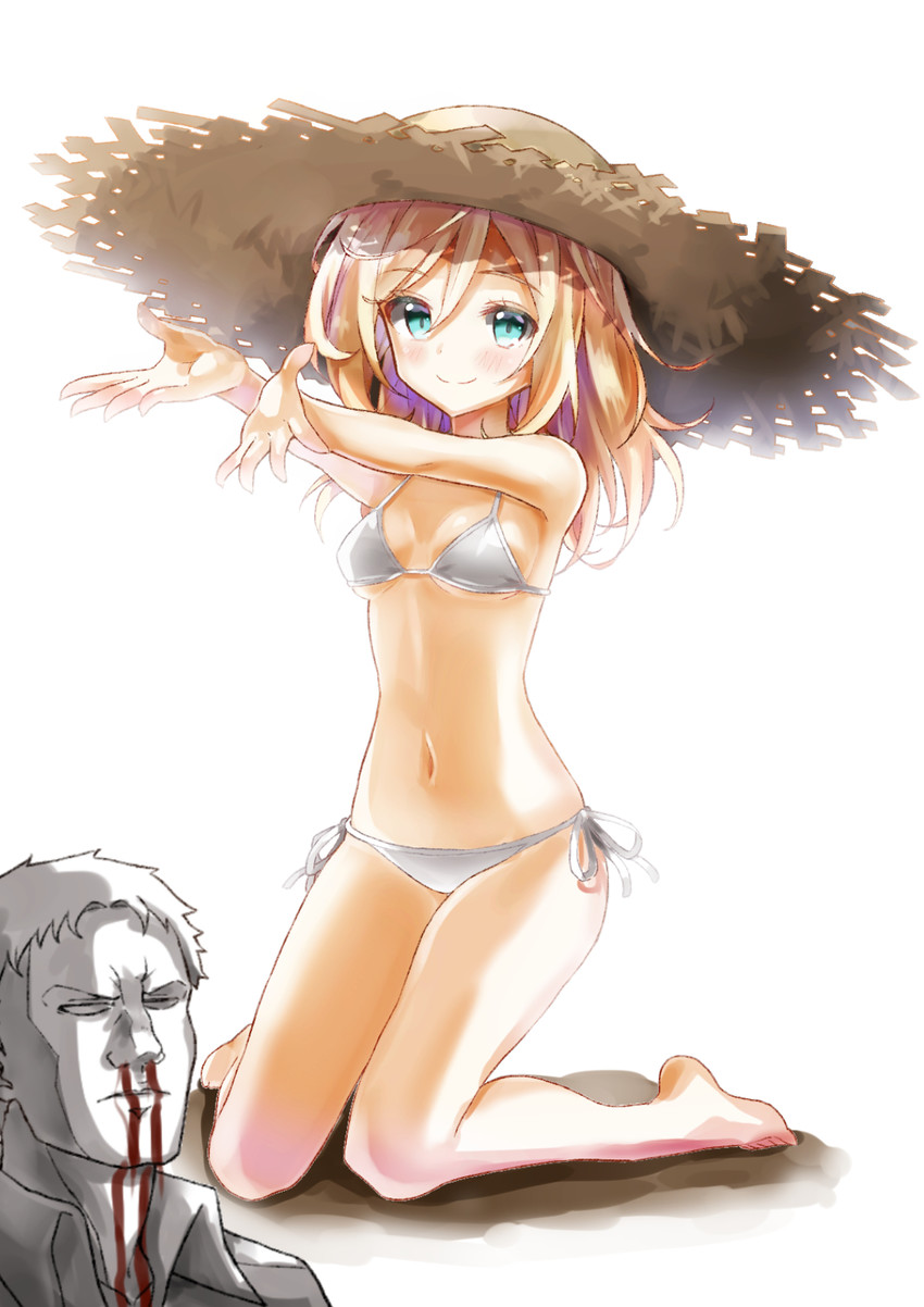 krista lenz and reiner braun (shingeki no kyojin) drawn by nanakusa_amane