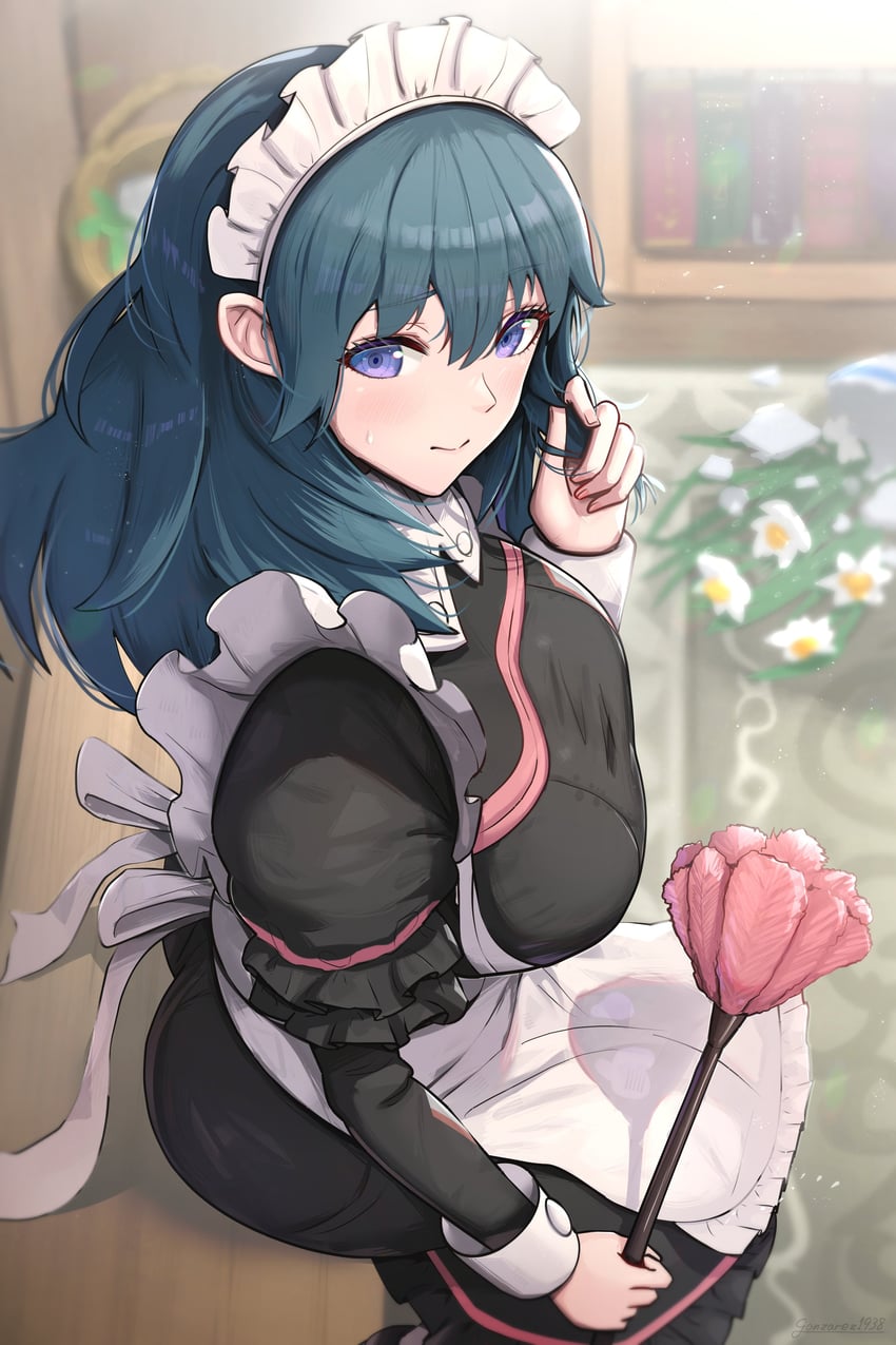 female byleth (fire emblem and 1 more) drawn by gonzarez