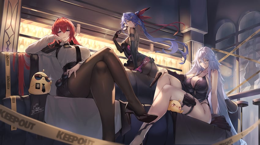 manjuu, monarch, sovetsky soyuz, and allen m. sumner (azur lane) drawn by gainoob