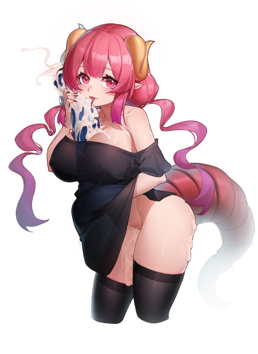 ilulu (kobayashi-san chi no maidragon) drawn by iku!_iku!!