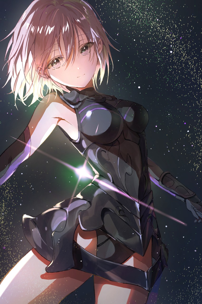 mash kyrielight (fate and 1 more) drawn by heom