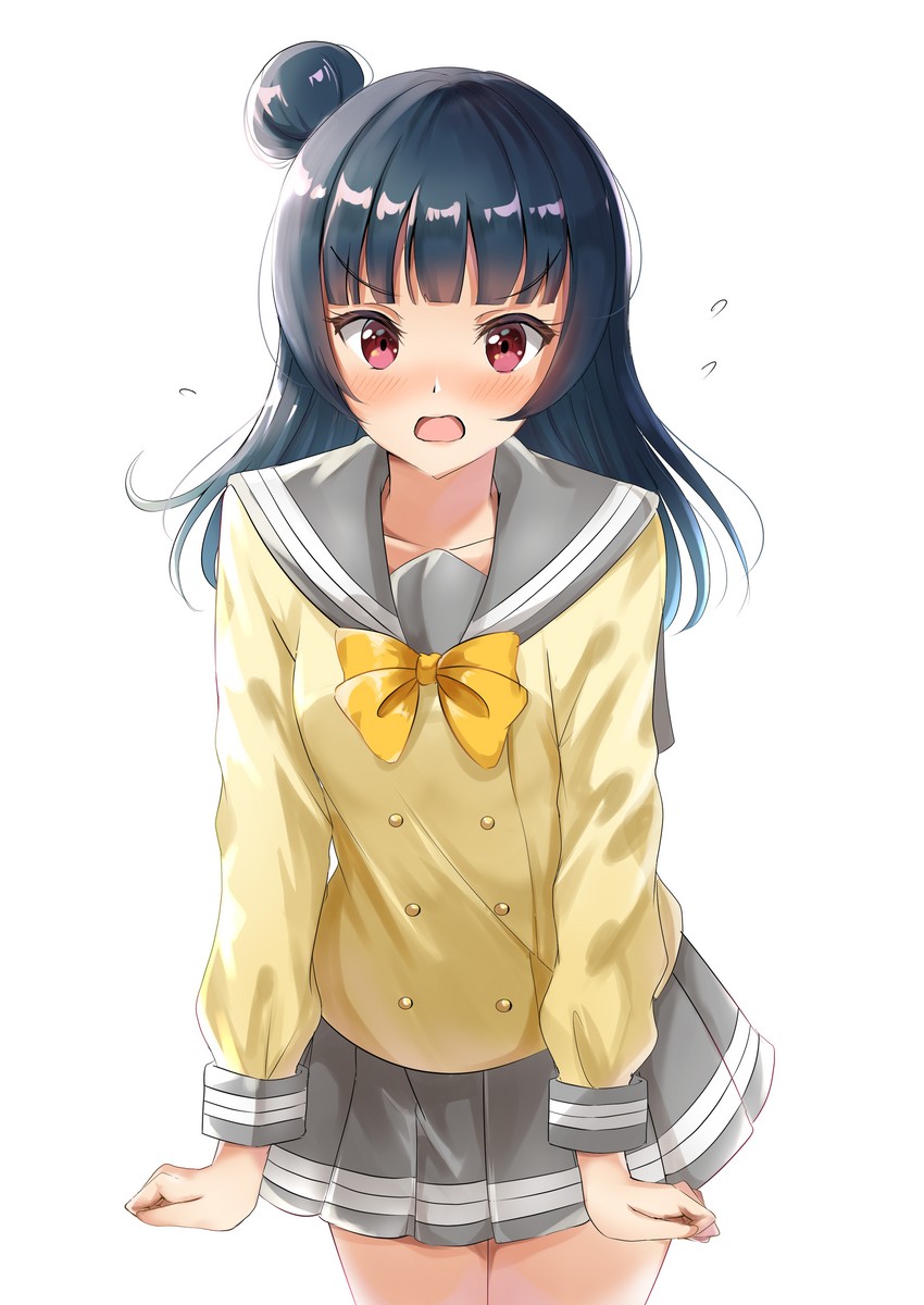tsushima yoshiko (love live! and 1 more) drawn by sin_(sin52y)